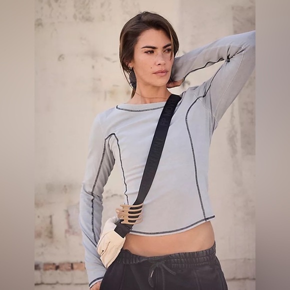 Free People Movement New Flow Tight Layer Top Medium - Picture 1 of 11